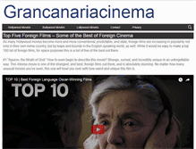 Tablet Screenshot of grancanariacinema.com